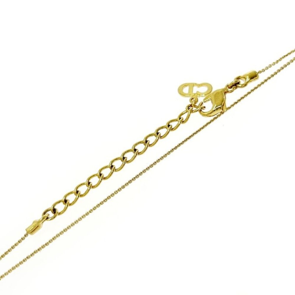 Christian Dior GP Logo Necklace Gold Necklace - Picture 6 of 6